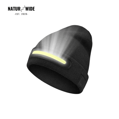 LED Mütze mit Licht – USB wiederaufladbare Unisex Wintermütze