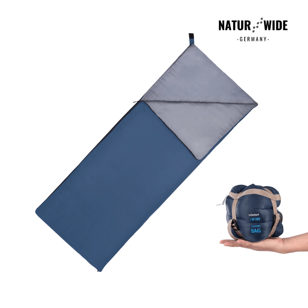 Ultraleichter Envelope-Schlafsack – 3-Jahreszeiten Camping & Reisen