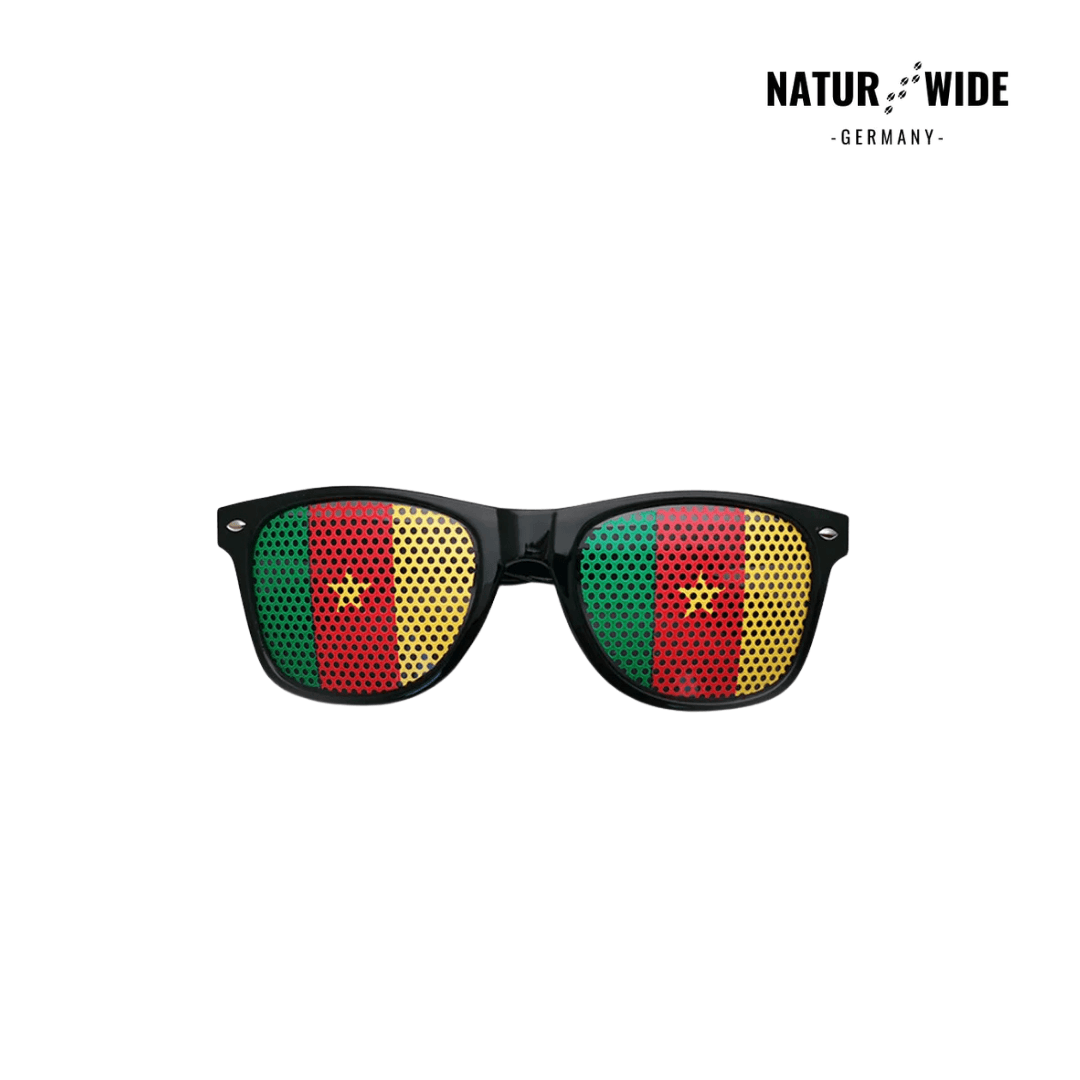 WM Flaggen-Sonnenbrille – 42 Länder Fan-Eyewear
