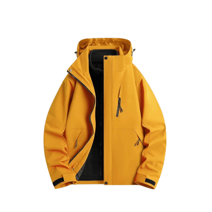 2-in-1 Ultraleichte Regenjacke & Fleecejacke für Frauen – Wind & wasserdicht