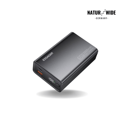 65W Schnelllade-Powerbank mit 20.000 mAh