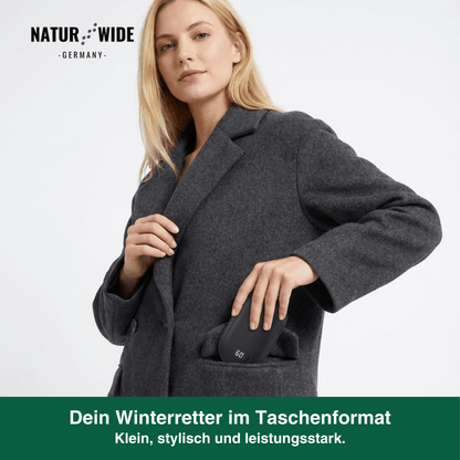 Doppel Heiz Handwärmer – wiederaufladbarer Taschenwärmer