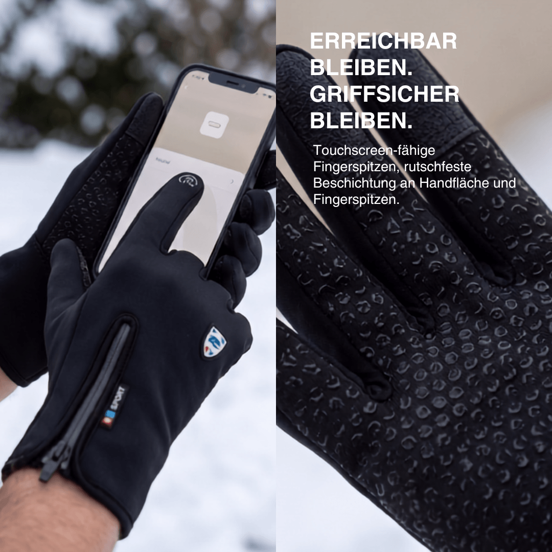 Beheizte Handschuhe (Powerbank-betrieben) –  Wasserdicht & Winddicht