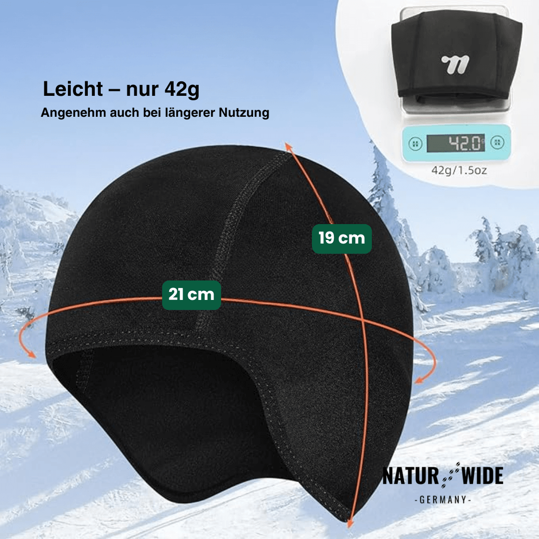 West Biking Fahrrad-Unterziehhaube – Thermo-Fleece & Sommer