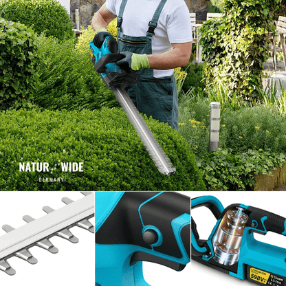 Akku-Heckenschere Bürstenlos – 51 cm Klinge