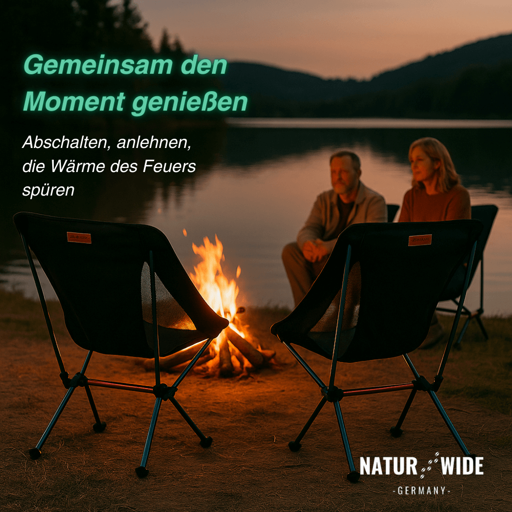 eureka campingstuhl Naturwide Faltstuhl Pro – Dein komfortabler Begleiter für unterwegs – Lunea