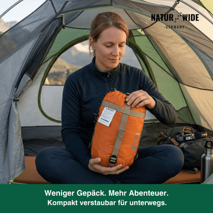 Ultraleichter Envelope-Schlafsack – 3-Jahreszeiten Camping & Reisen