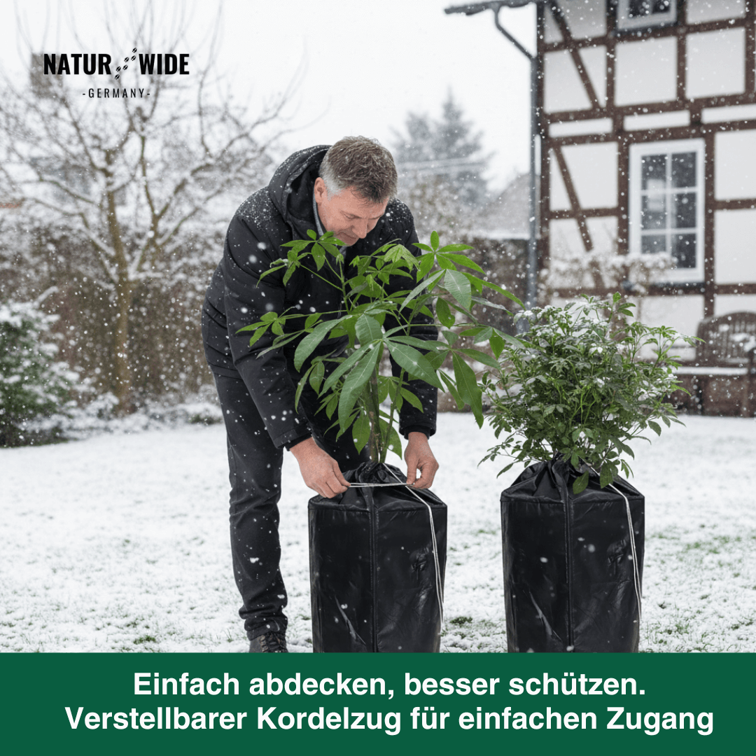 Thermo-Topfschutz 45x50cm – Winterschutz für Kübelpflanzen