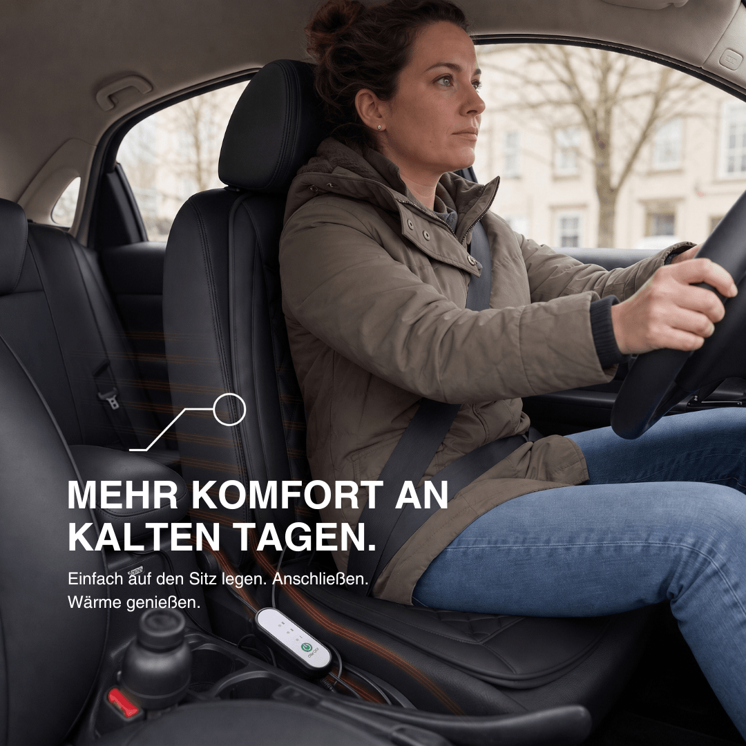 Beheizte Autositzauflage