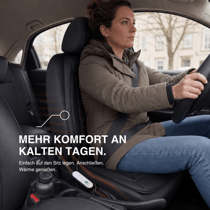 Beheizte Autositzauflage