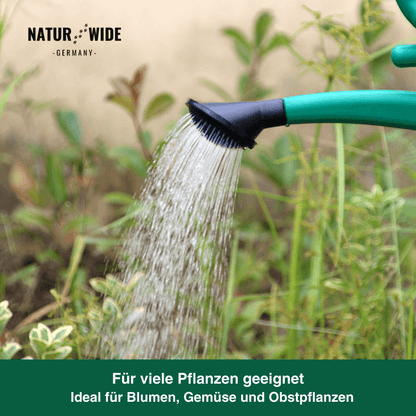 Garten-Gießkanne 5L mit Brausekopf & langem Ausguss
