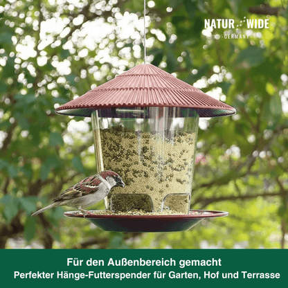Vogelfutterhaus – Hängende Futterstation für Wildvögel