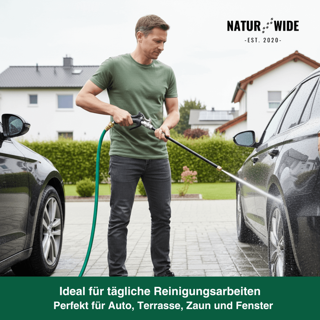 Hochdruck-Wasserpistole – Strahl-Düse für Gartenschlauch