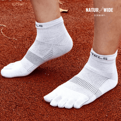 Fünf-Zehen-Sportsocken – Schnelltrocknend für Laufen & Radfahren
