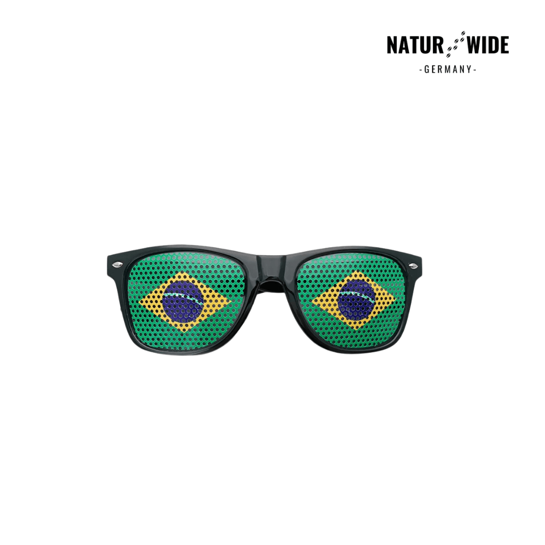 WM Flaggen-Sonnenbrille – 42 Länder Fan-Eyewear