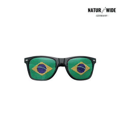WM Flaggen-Sonnenbrille – 42 Länder Fan-Eyewear