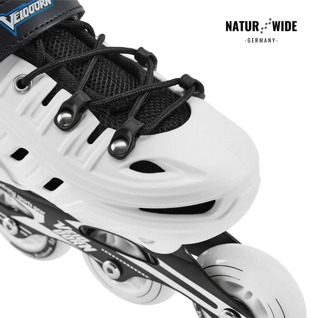Verstellbare Inline Skates – Leuchtrollen (Kinder & Erwachsene)
