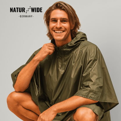3 in 1 Regenponcho – Schutz für jede Wetterlage