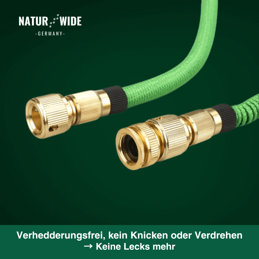 AquaFlex Pro – Der flexible Gartenschlauch mit 7 Sprühfunktionen