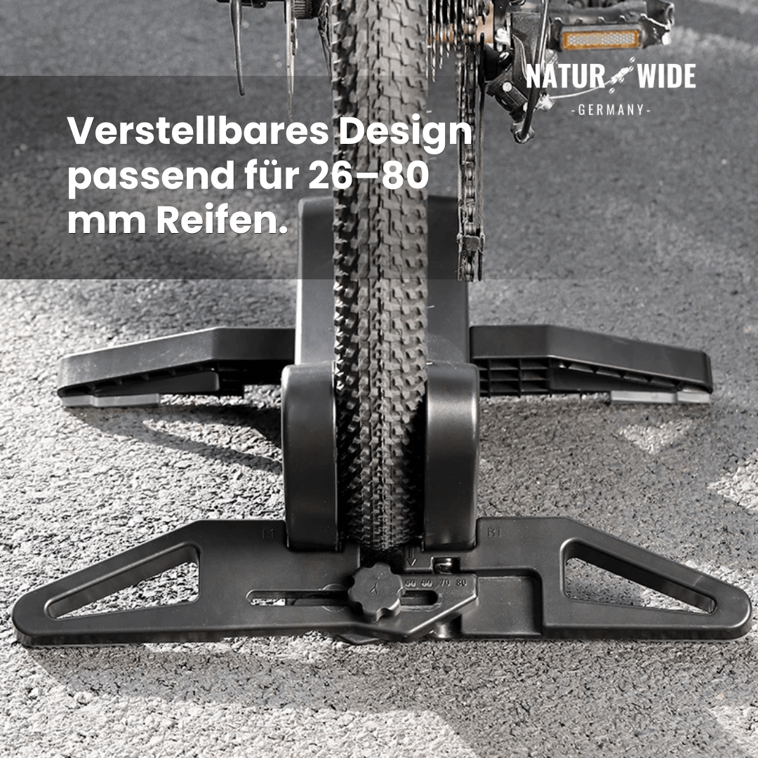 Verstellbarer, tragbarer Fahrradständer & Aufbewahrungsständer