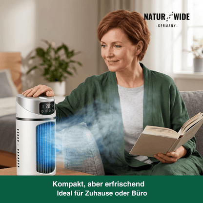 PolarBreeze® - Mini Mobile Klimaanlage 3-in-1 – Kühler, Befeuchter & Luftreiniger