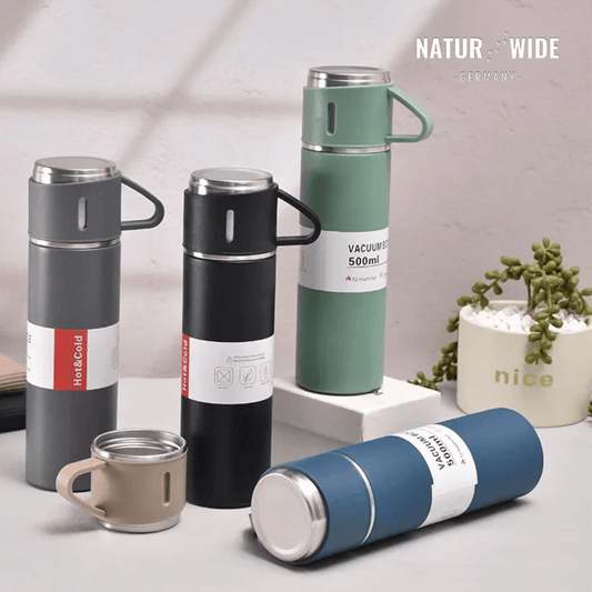 Vakuumisolierte Edelstahl - Thermosflasche