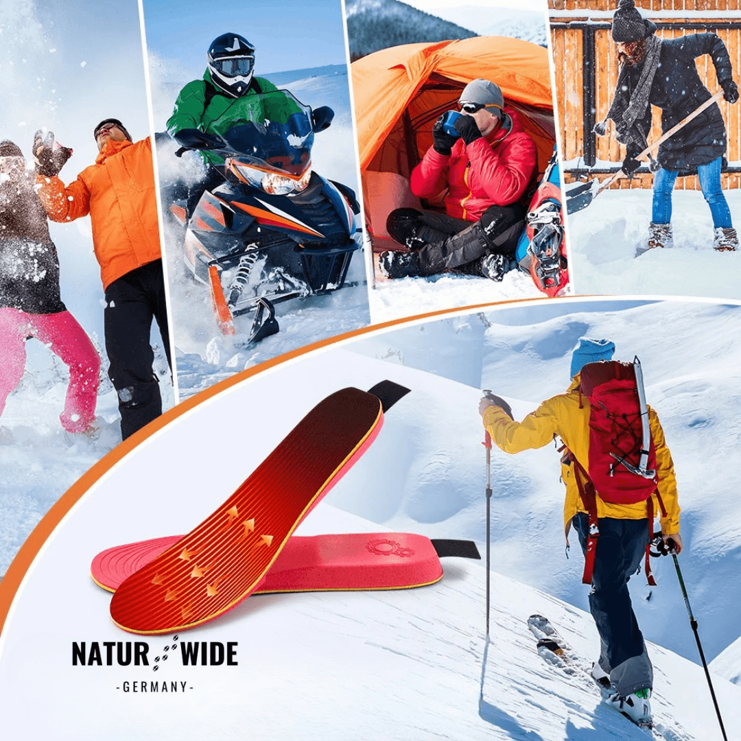 App-Gesteuerte Smarte Wiederaufladbare Beheizte Einlegesohlen