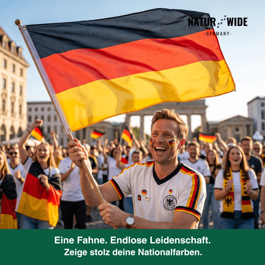 Deutschland Flagge – Polyester WM 2026 Fan-Dekoration