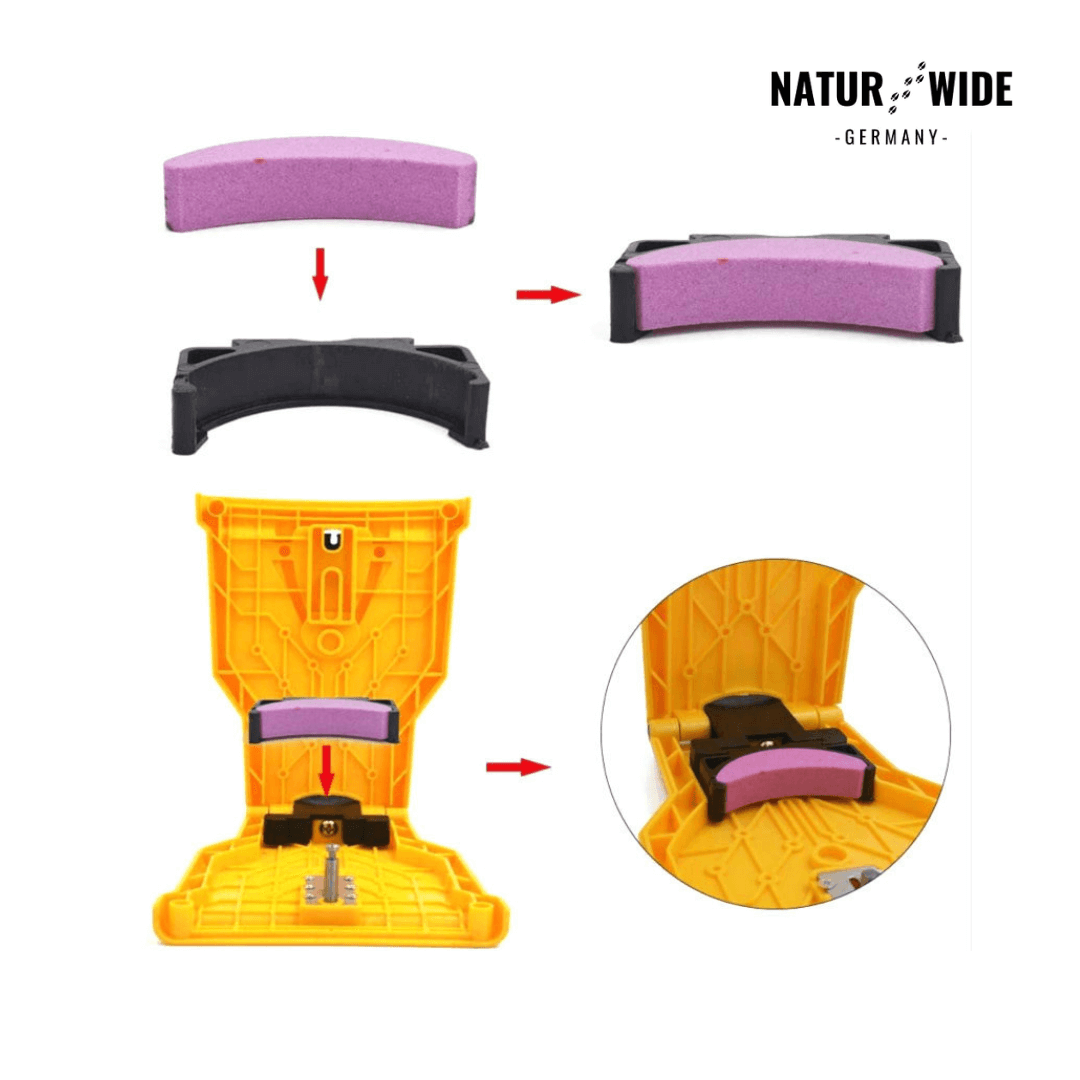 Universal Kettensägen-Schärfer – Schnell & Tragbar (35-50 cm)