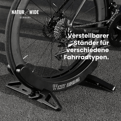 Verstellbarer, tragbarer Fahrradständer & Aufbewahrungsständer