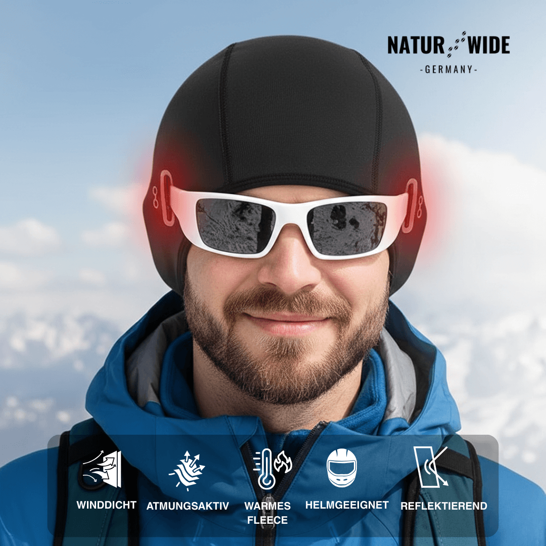 West Biking Fahrrad-Unterziehhaube – Thermo-Fleece & Sommer