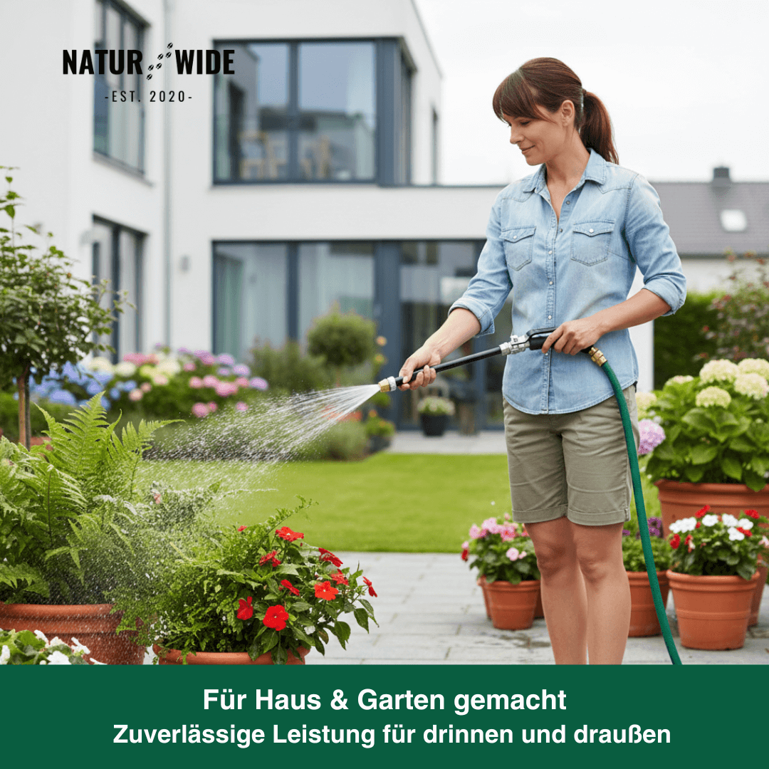 Hochdruck-Wasserpistole – Strahl-Düse für Gartenschlauch