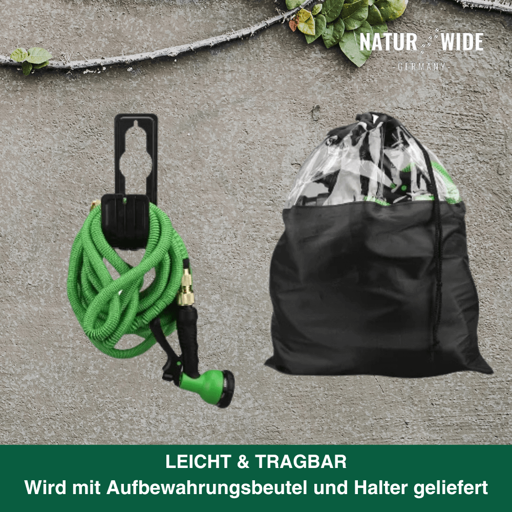 AquaFlex Pro – Der flexible Gartenschlauch mit 7 Sprühfunktionen