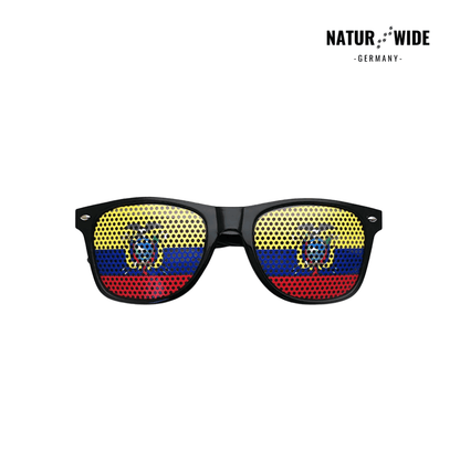 WM Flaggen-Sonnenbrille – 42 Länder Fan-Eyewear