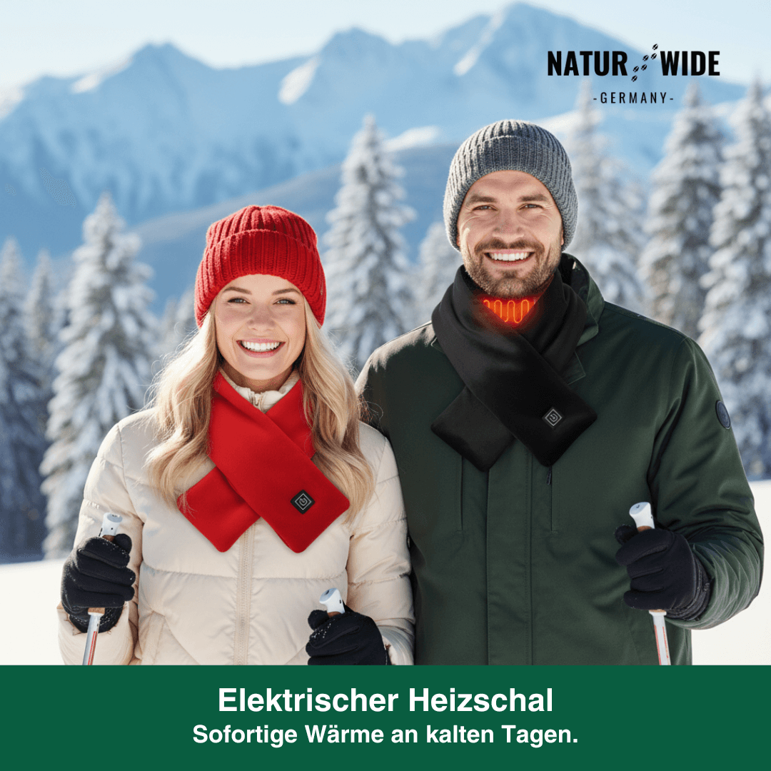 Beheizter Schal USB – Waschbarer Thermo-Nackenwärmer