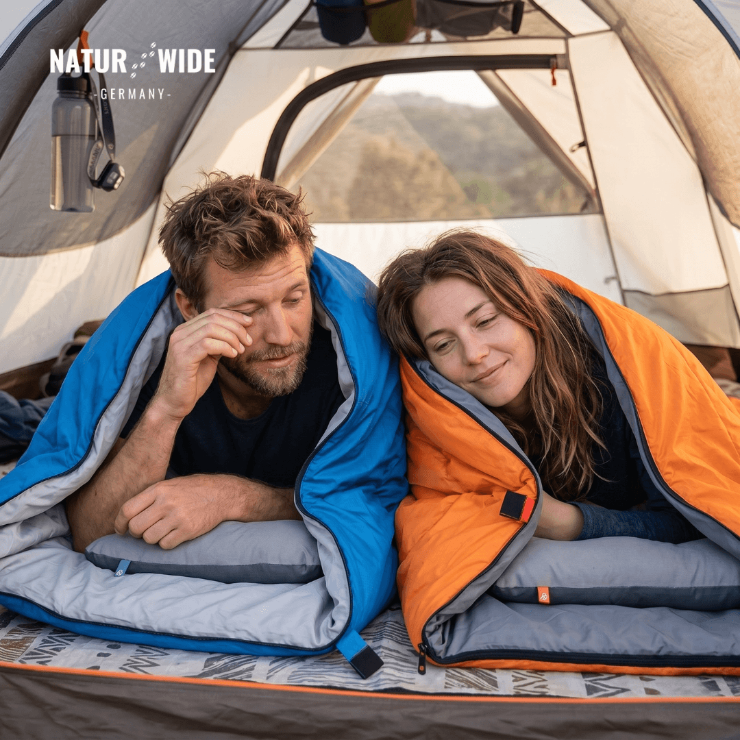 Ultraleichter Envelope-Schlafsack – 3-Jahreszeiten Camping & Reisen