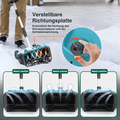 Akku Schneefräse 3500W – Bürstenloser Schneeschieber