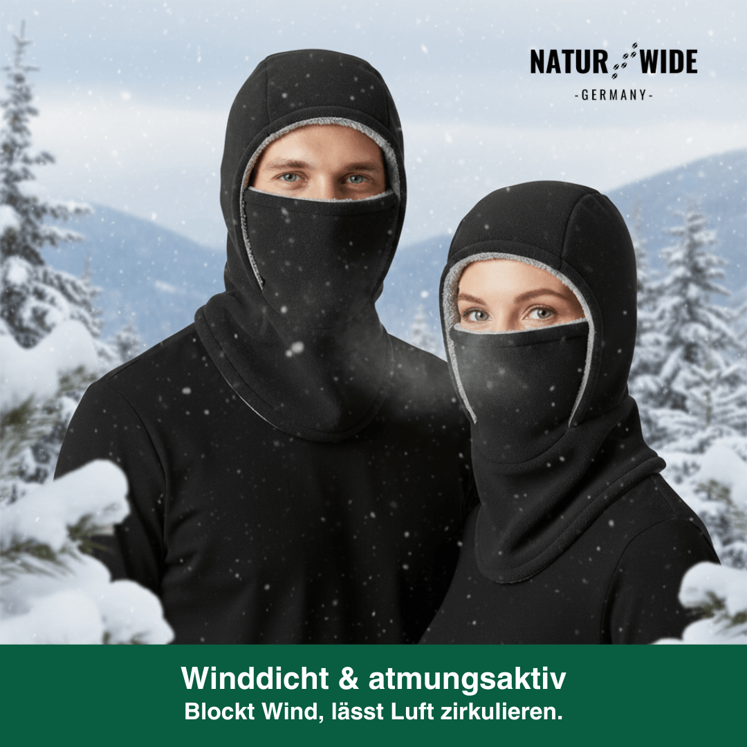 3-in-1 Winter Balaclava – Mütze, Schal & Maske