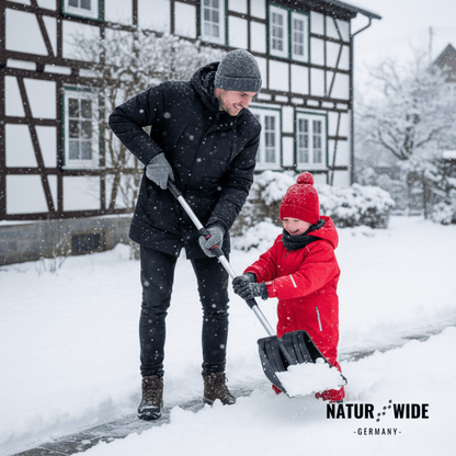 Ultraleichte Teleskop-Schneeschaufel