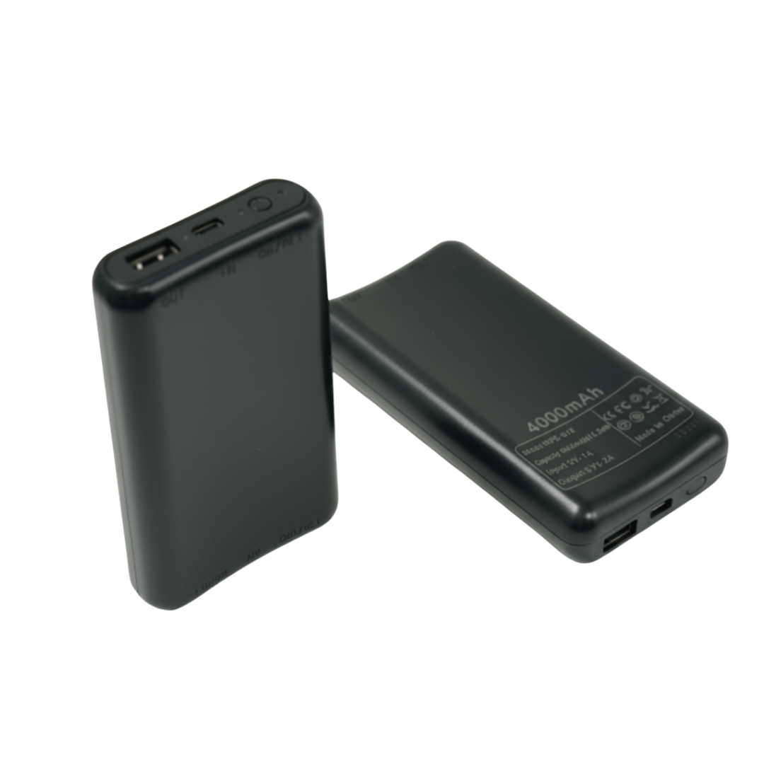 Powerbank-Paar für beheizte Socken – 3,7 V / 2 A, 2×4.000 mAh