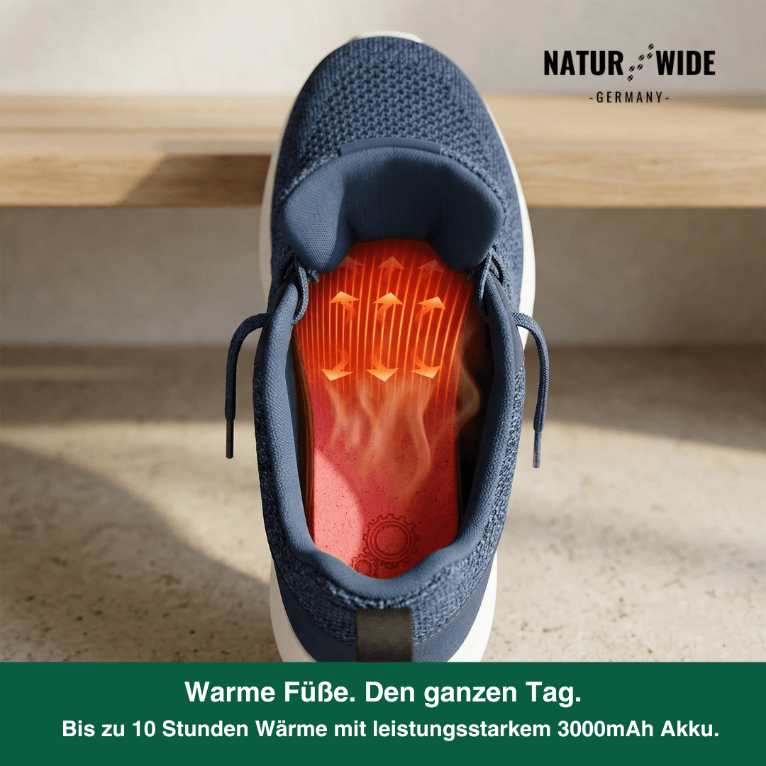 App-Gesteuerte Smarte Wiederaufladbare Beheizte Einlegesohlen