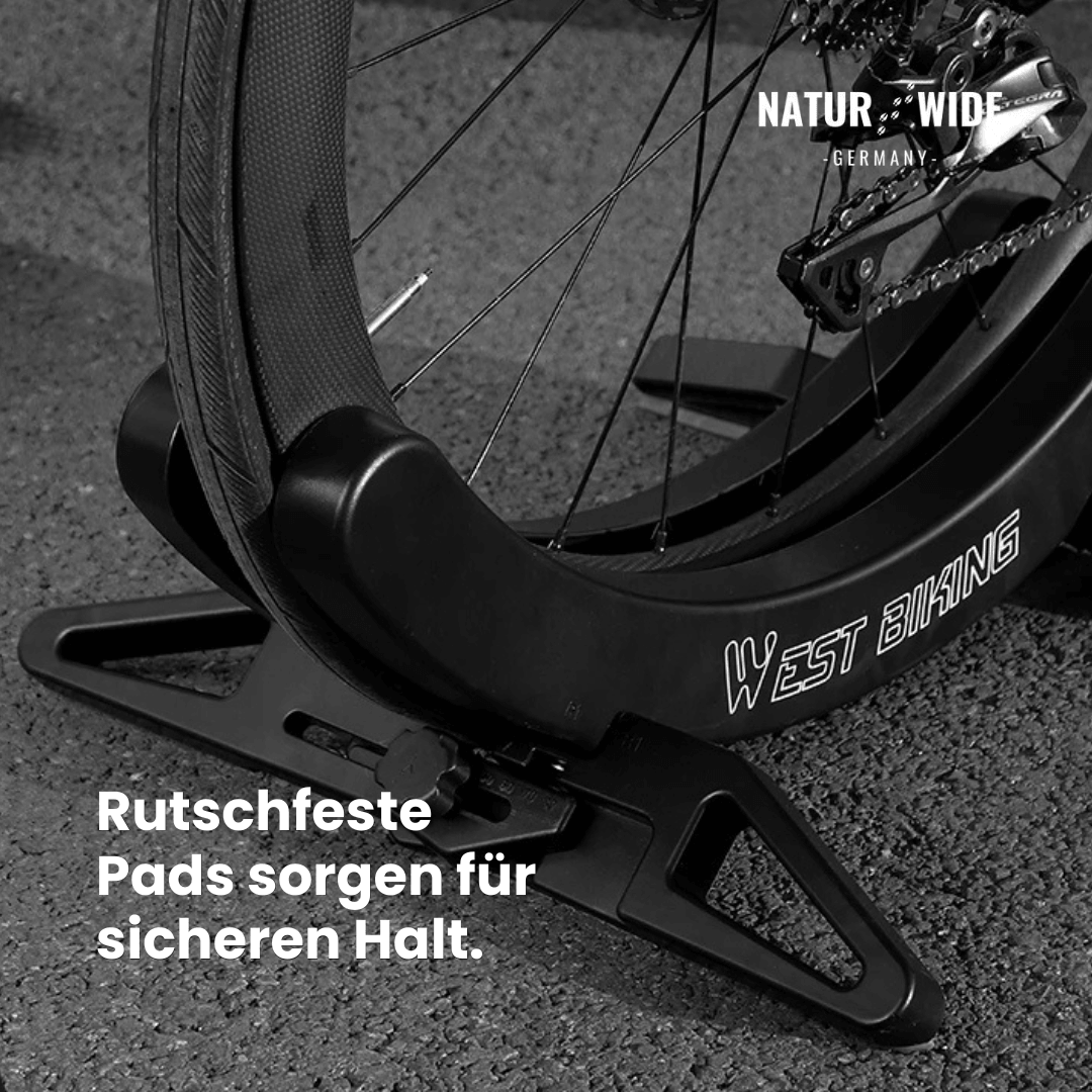 Verstellbarer, tragbarer Fahrradständer & Aufbewahrungsständer