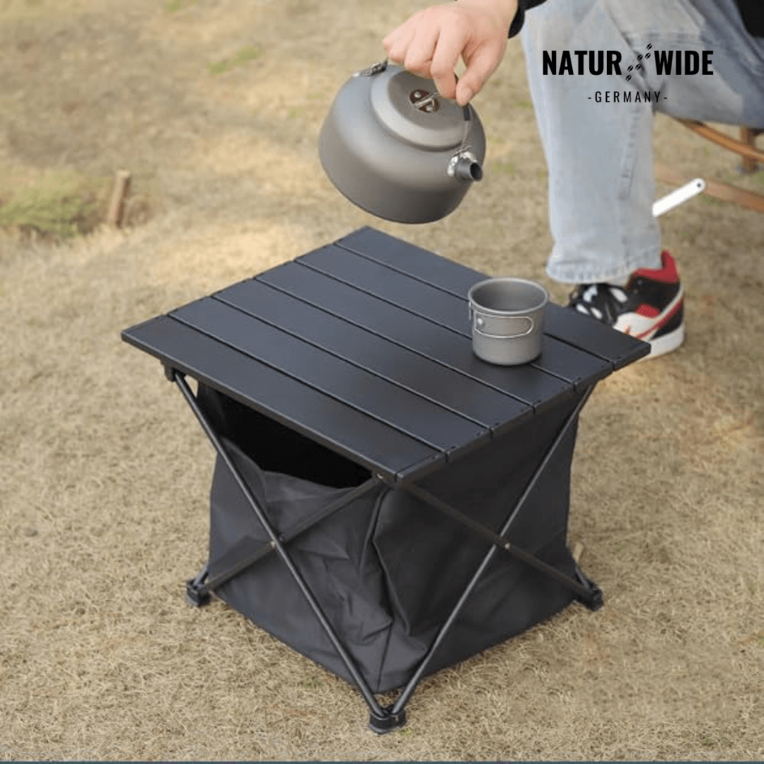 Ultraleichter Aluminium-Klapptisch für Camping
