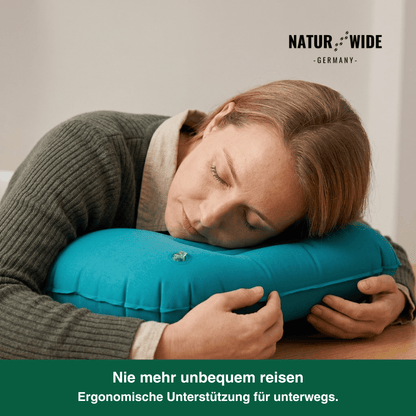 Ultraleichtes Pump-Reisekissen für Camping & Reisen