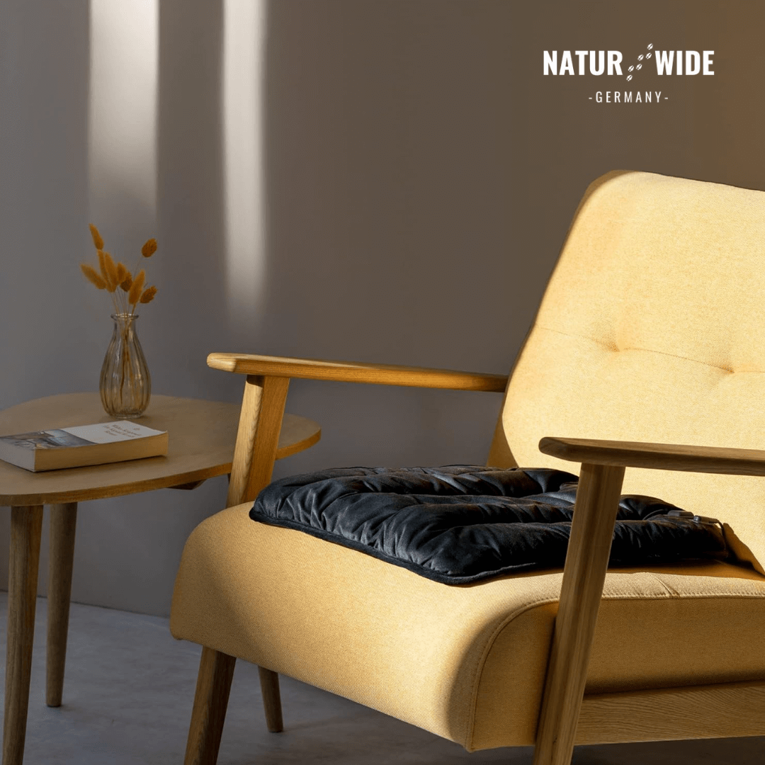 USB Beheiztes Sitzkissen 45cm – Heizmatte für Büro, Auto & Tier