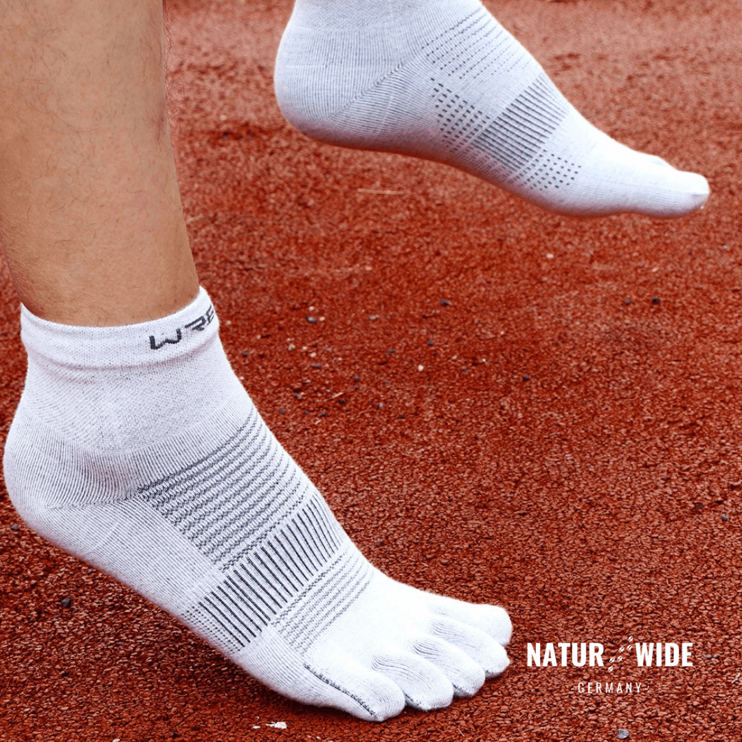 Fünf-Zehen-Sportsocken – Schnelltrocknend für Laufen & Radfahren