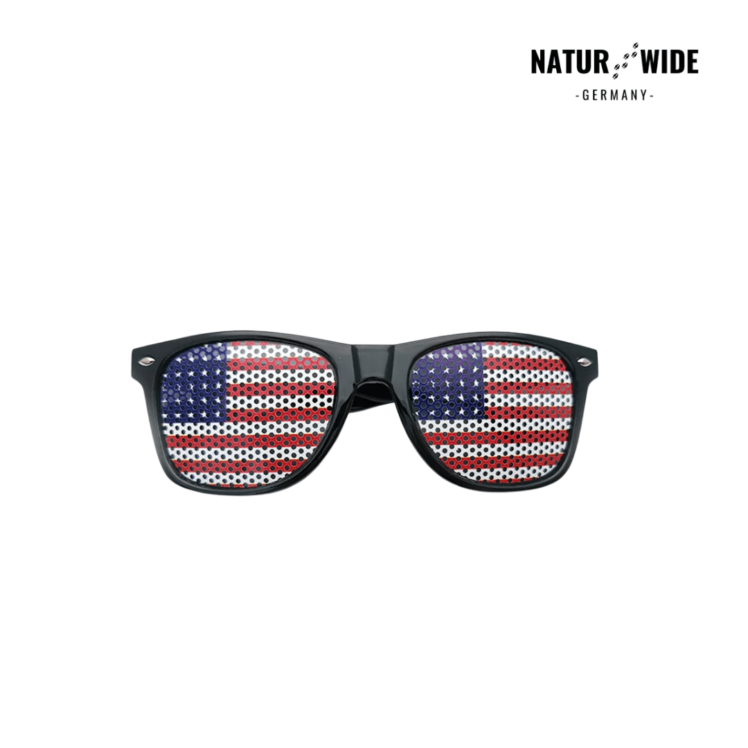 WM Flaggen-Sonnenbrille – 42 Länder Fan-Eyewear