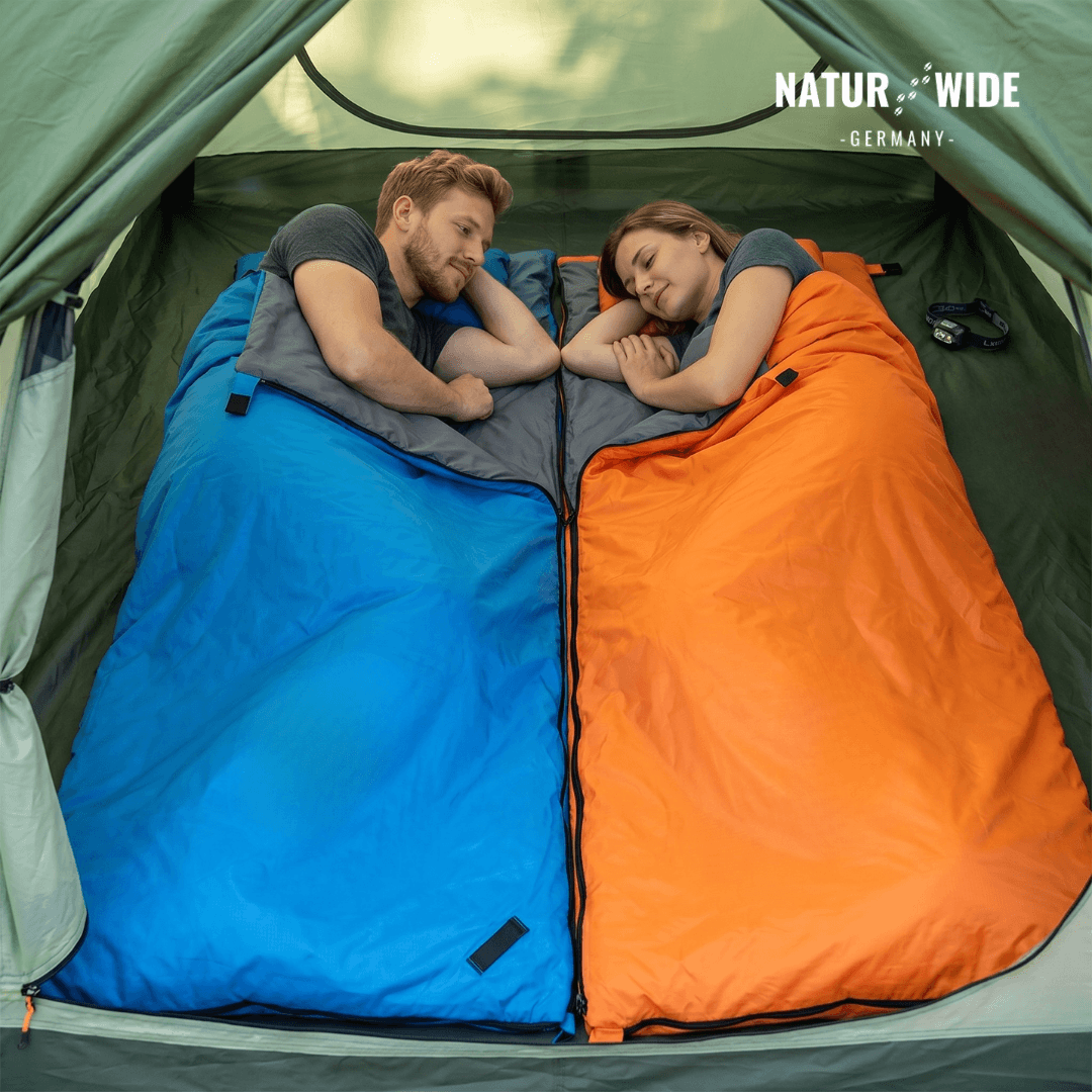 Ultraleichter Envelope-Schlafsack – 3-Jahreszeiten Camping & Reisen
