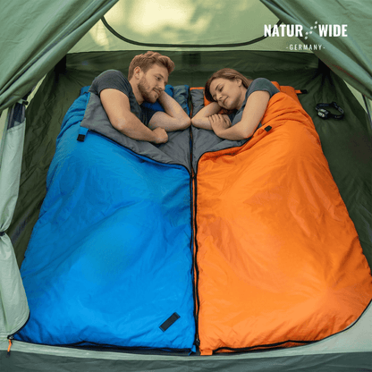Ultraleichter Envelope-Schlafsack – 3-Jahreszeiten Camping & Reisen