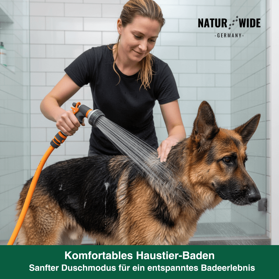 Garten-Handbrause 8-in-1 – Rutschfest & Vielseitig